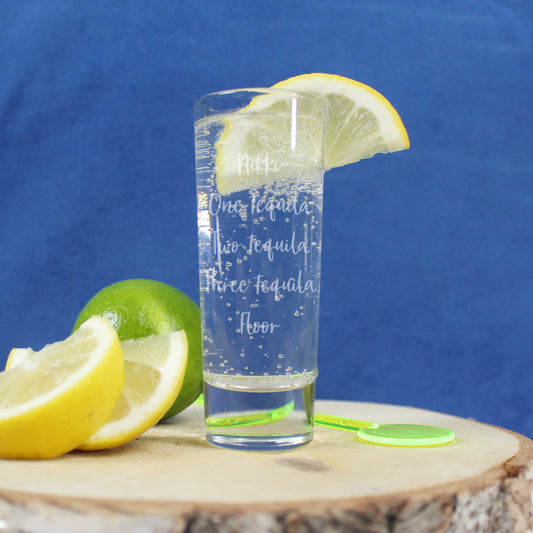 Personalised Free Text Shot Glass