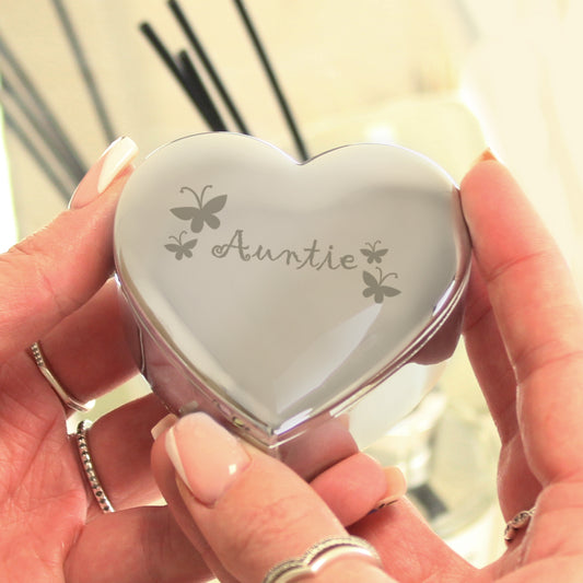 Auntie Heart Trinket Box