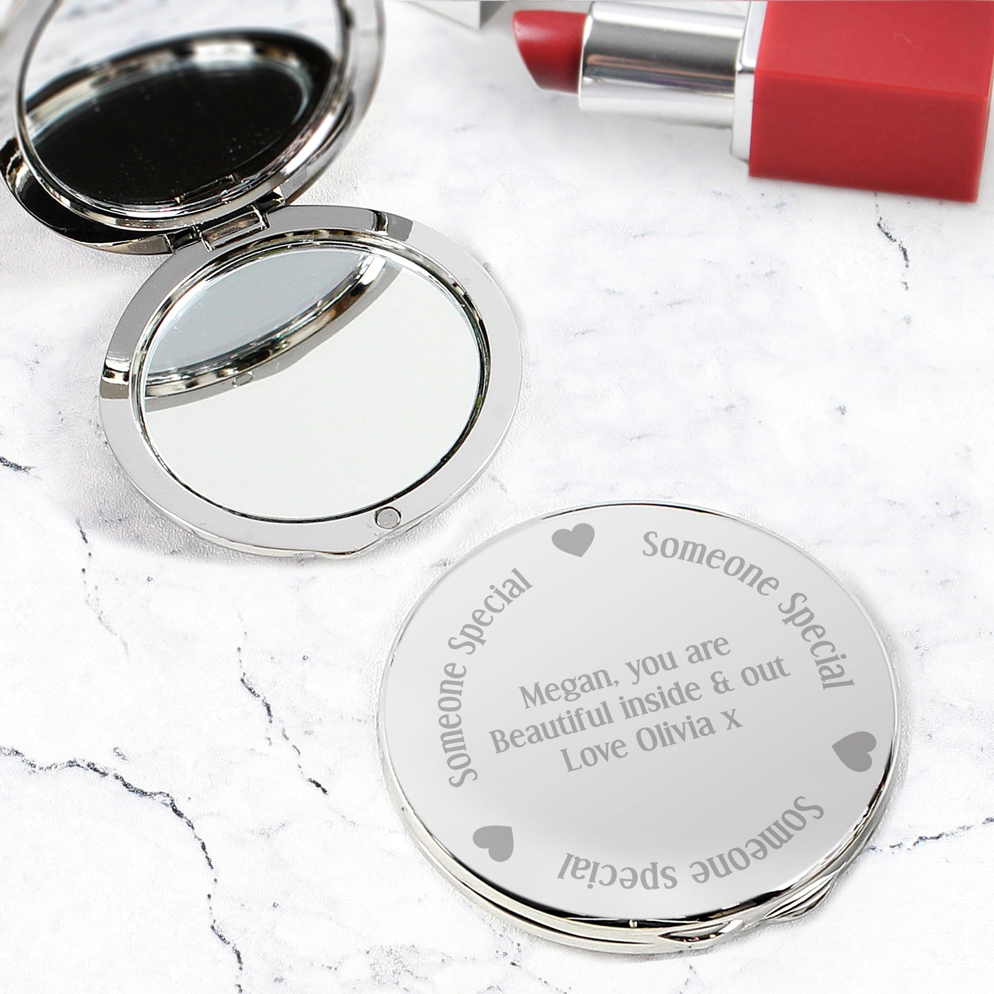 Personalised Someone Special Compact Mirror