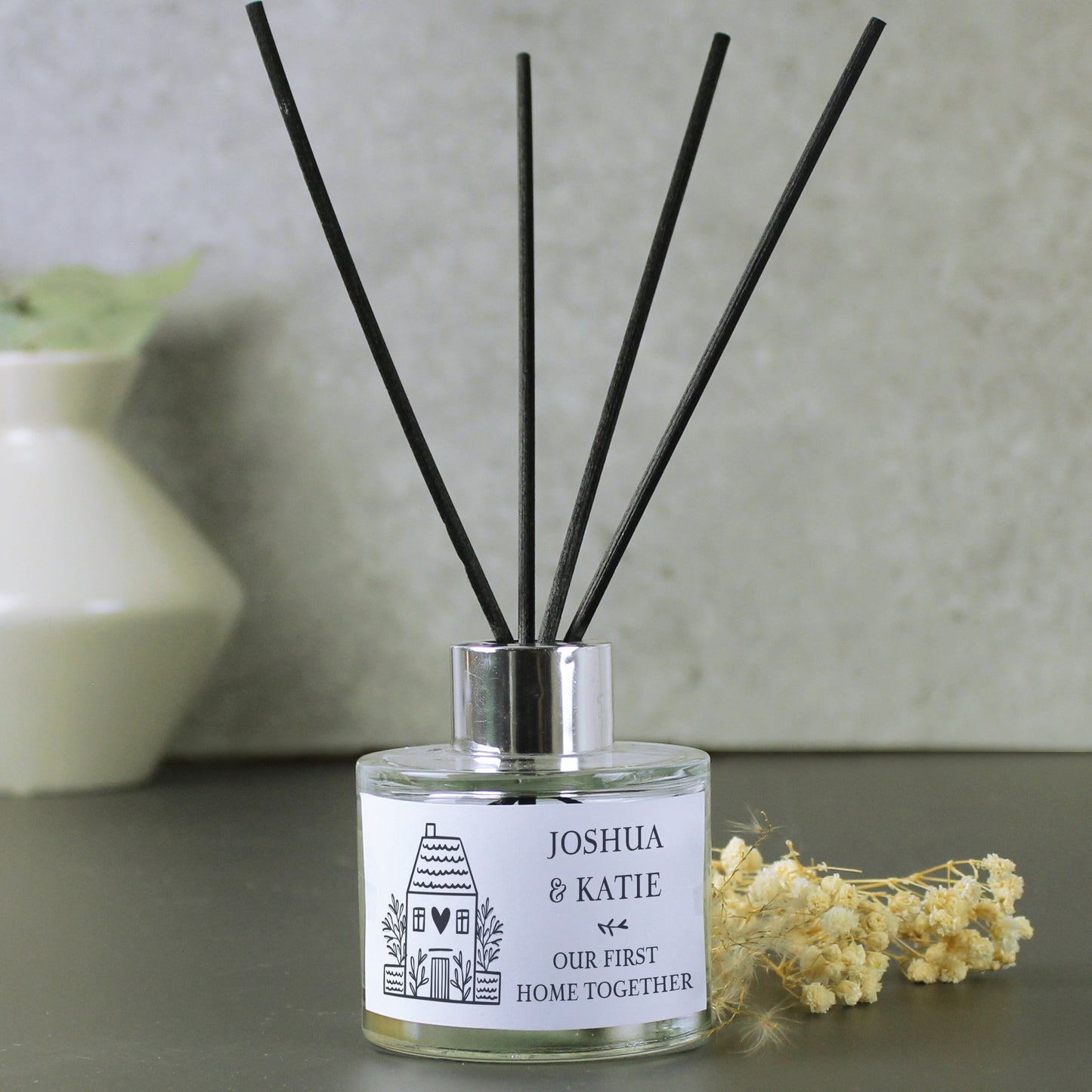 Personalised HOME Reed Diffuser