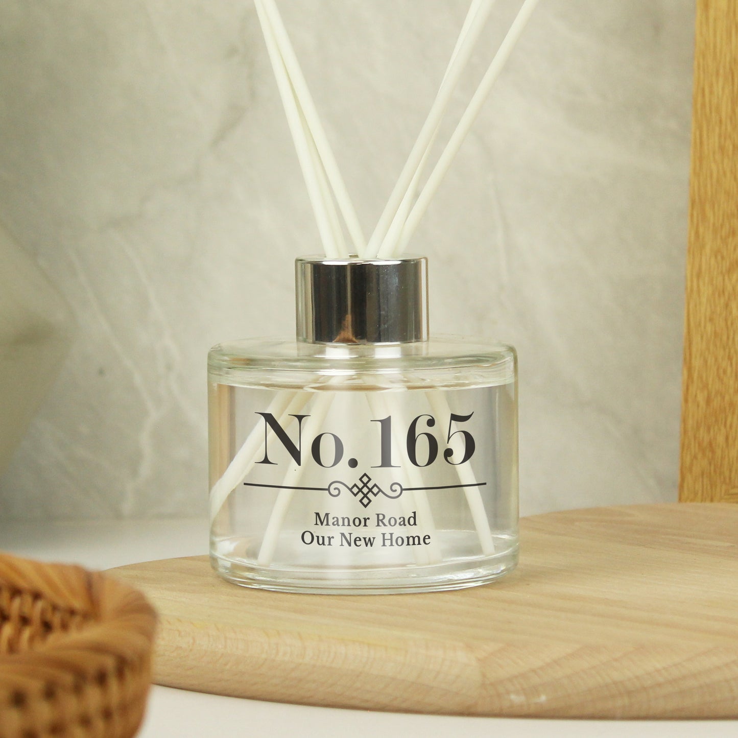 Personalised Elegant Diamond Reed Diffuser