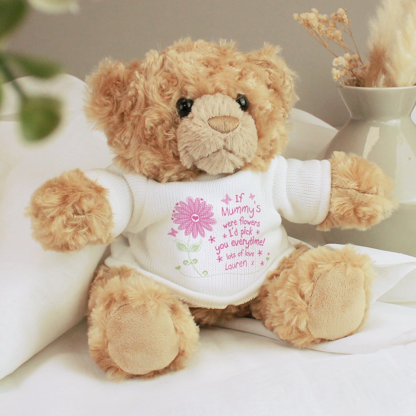 Personalised I'd Pick You Teddy Bear