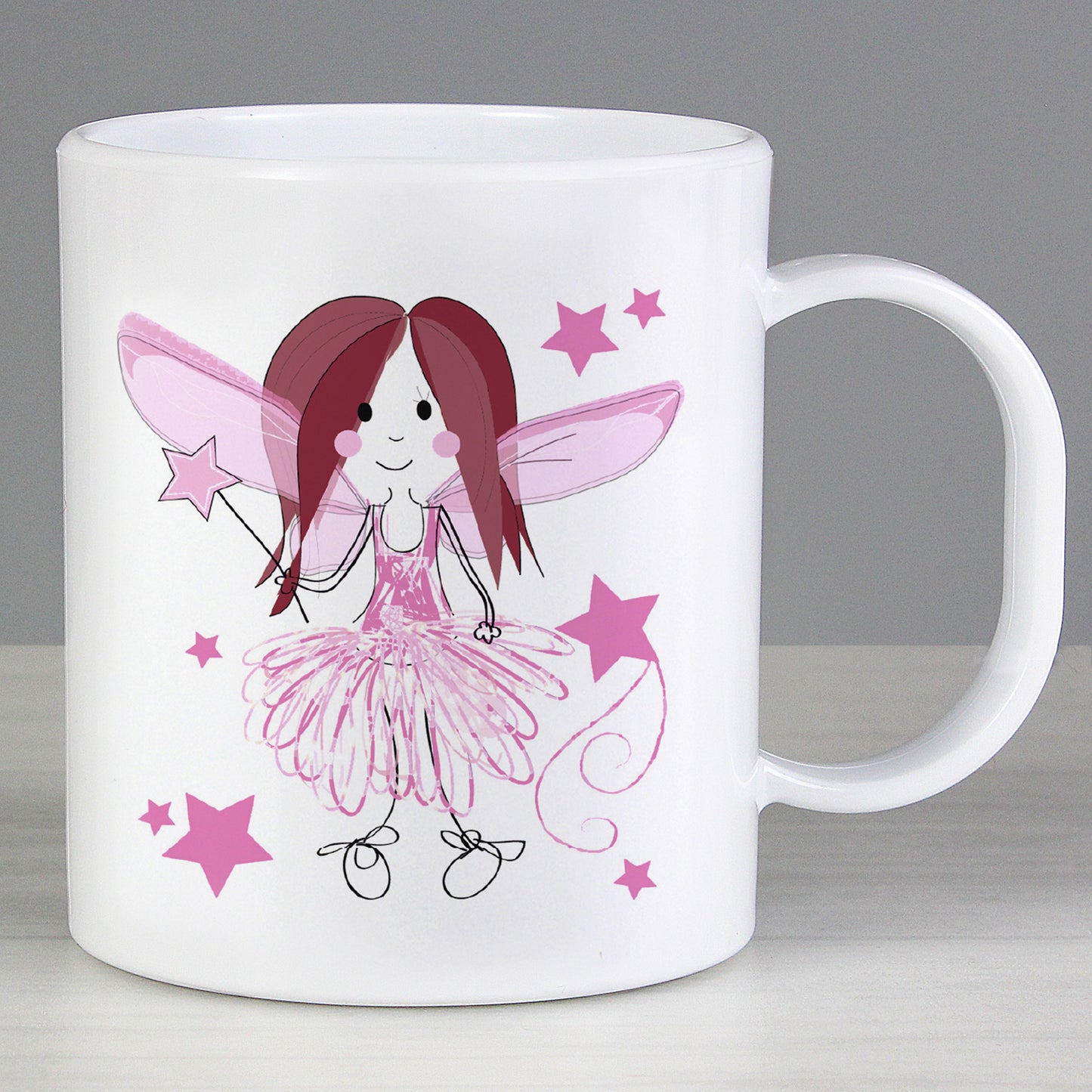 Personalised Fairy Plastic Mug