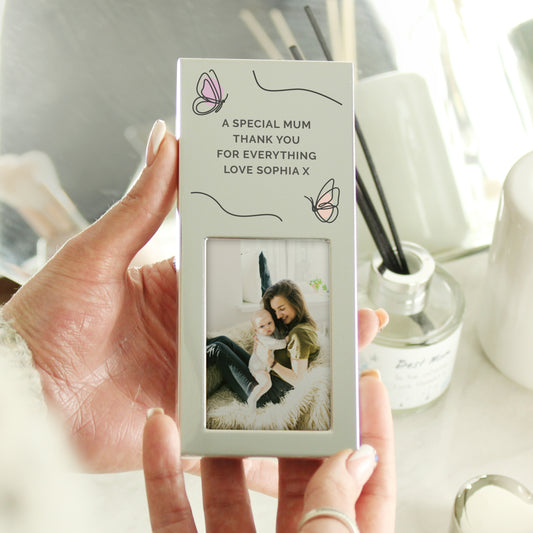 Personalised Butterfly 2x3 Photo Frame