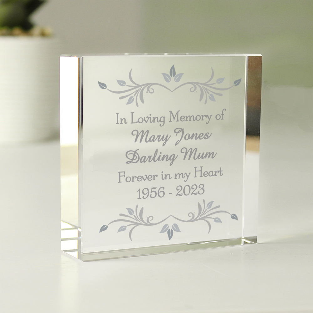 Personalised Sentiments Crystal Token